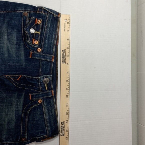 True Religion Sophie Denim Shorts Size 25 - Picture 7 of 8